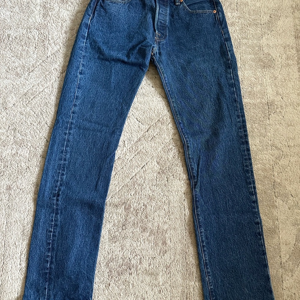 Levi's Blue Straight Jeans Classic Style